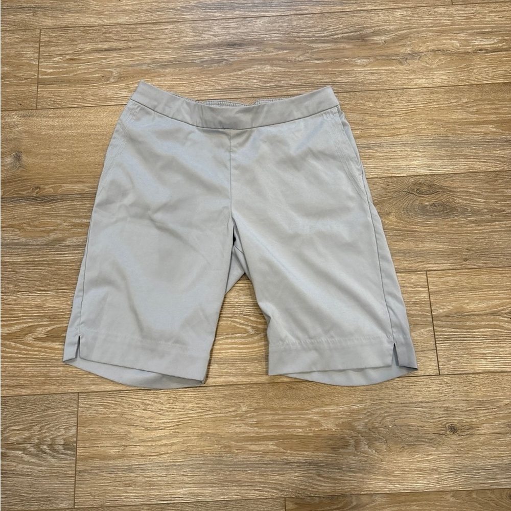 Nike Dri-Fit Women's Bermuda Golf Shorts Grey Size Medium